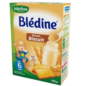 Bột ăn dặm pha sữa Bledina vị chocola 500g (12 tháng)