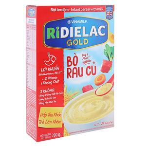 Bột ngũ cốc Ridielac Alpha bò rau củ - 200g