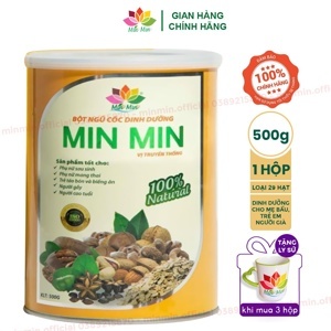 Bột ngũ cốc dinh dưỡng MinMin 29 loại hạt