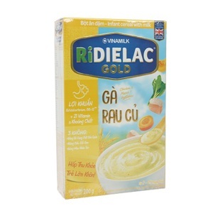 Bột ngũ cốc gà rau củ Ridielac Alpha - 200g