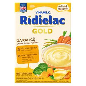 Bột ngũ cốc gà rau củ Ridielac Alpha - 200g
