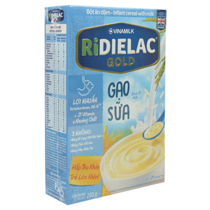 Bột ngũ cốc gạo sữa Ridielac Alpha - 200g