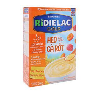 Bột ngũ cốc heo cà rốt Ridielac Alpha - 200g