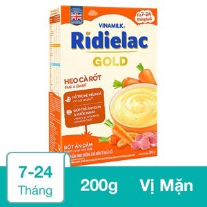 Bột ngũ cốc heo cà rốt Ridielac Alpha - 200g