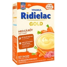 Bột ngũ cốc heo cà rốt Ridielac Alpha - 200g