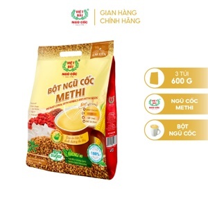 Bột ngũ cốc methi Việt Đài bịch 600g (15 gói)