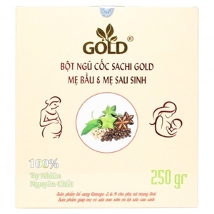 Bột ngũ cốc Sachi Gold mẹ bầu và mẹ sau sinh 250g