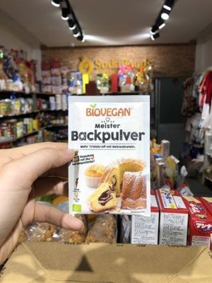 Bột nở hữu cơ hiệu BIOVEGAN – gói 17g