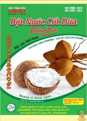 Bột nước cốt dừa Mikko gói 150g