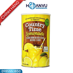 Bột pha nước chanh Country Time Lemonade 2.33kg