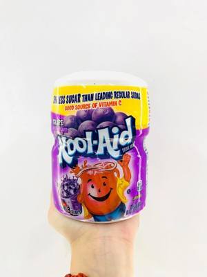 Bột Pha Nước Trái Cây Hương Nho Kool-Aid - 538gr