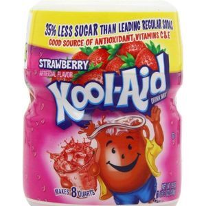 Bột pha nước trái cây Kool-Aid vị dâu tây - 538g