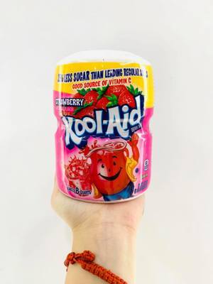 Bột pha nước trái cây Kool-Aid vị dâu tây - 538g