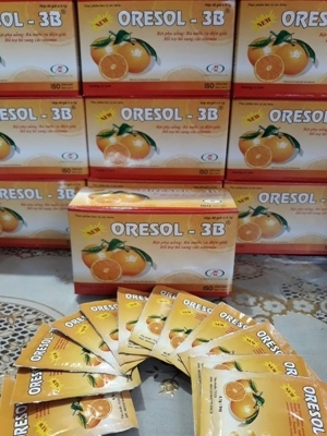 Bột pha uống Oresol- 3B hương cam- Hỗ trợ bổ sung vitamin