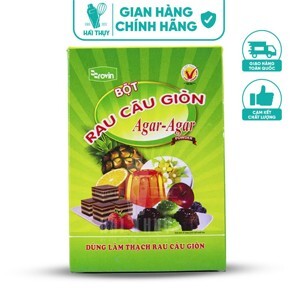 Bột rau câu Agar Rovin Hoàng Yến gói 25g (10 gói)