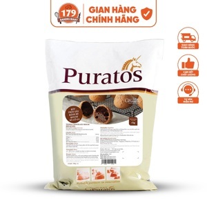 Bột socola nguyên chất không đường Puratos 1kg