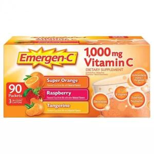 Bột sủi C tăng đề kháng Emergen-C Vitamin C 1000mg