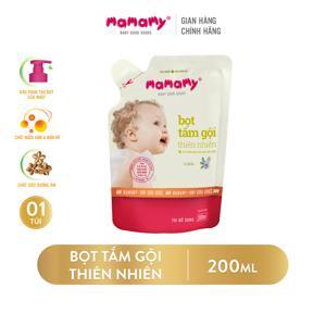 Bọt tắm gội cho bé thiên nhiên Mamamy 200ml hương việt quất