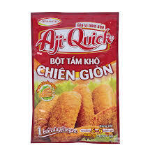 Bột tẩm khô chiên giòn Aji-Quick Ajinomoto gói 42g