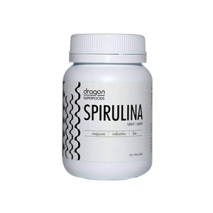 Bột tảo spirulina hữu cơ Dragon 200g