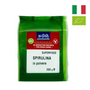 Bột tảo Spirulina hữu cơ Sottolestelle 200g