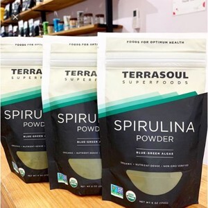 Bột tảo xoắn spirulina hữu cơ Terrasoul