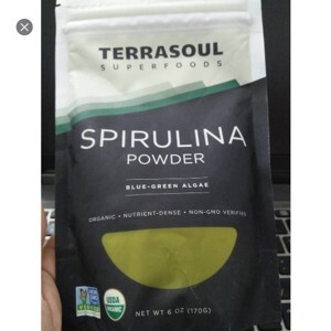 Bột tảo xoắn spirulina hữu cơ Terrasoul