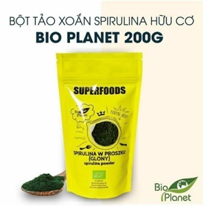 Bột tảo xoắn Spirulina hữu cơ Bio Planet 200g