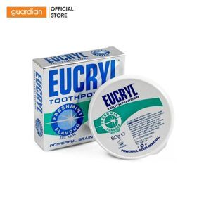 Bột tẩy trắng răng Eucryl - 50g