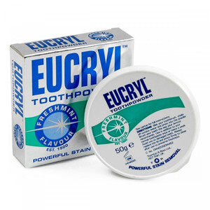 Bột tẩy trắng răng Eucryl - 50g