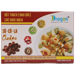 Bột thạch khúc bạch Dragon hộp 106g