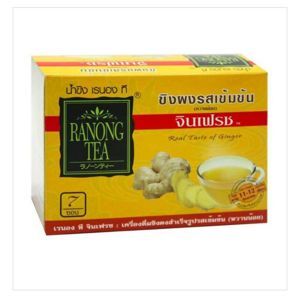 Bột Trà Gừng Ranong Đậm Đà 14 x 15g