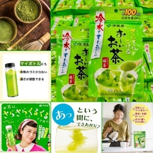 Bột trà matcha nguyên chất itoen 80g
