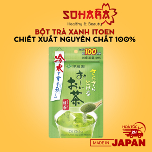 Bột trà matcha nguyên chất itoen 80g