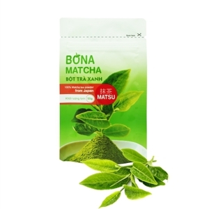 Bột trà xanh Bona Matcha Matsu gói 50g