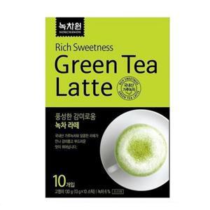 Bột trà xanh Green Tea Latte Nokchawon 130g x 10 gói