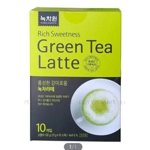 Bột trà xanh Green Tea Latte Nokchawon 130g x 10 gói