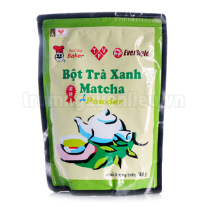 Bột trà xanh hương nhài Red-cap Baker - túi 500g