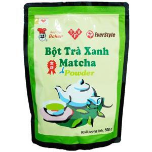 Bột trà xanh hương nhài Red-cap Baker - túi 500g