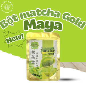 Bột trà xanh Matcha Gold gói 100g