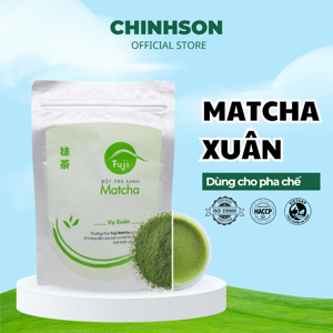 Bột trà xanh Matcha nguyên chất vụ xuân - 100gr