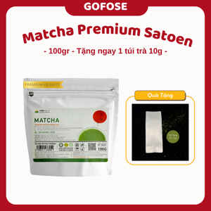 Bột trà xanh Matcha nguyên chất vụ xuân - 100gr