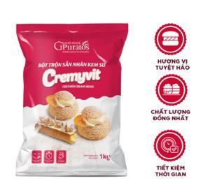 Bột trộn nhân kem su Cremyvit 1kg