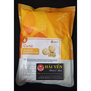 Bột trộn sẵn bánh mỳ Hàn Quốc Farina Cona 1kg