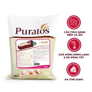 Bột trộn sẵn làm bánh Red Velvet Puratos 1kg