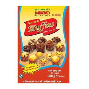 Bột trộn sẵn Muffins Mikko - 200g