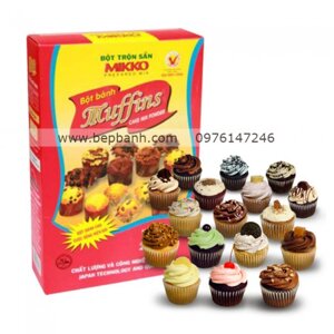 Bột trộn sẵn Muffins Mikko - 200g