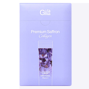 Bột Uống Collagen Gilaa Cao Cấp Kết Hợp Saffron 2gx60 Gói Premium Saffron Collagen