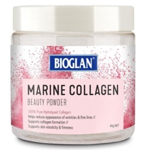 Bột uống tăng cường collagen cho da Bioglan Marine Collagen Powder 40g