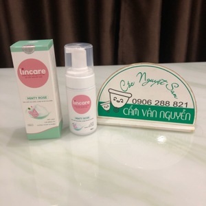 Bọt vệ sinh hàng ngày Lincare Minty Rose